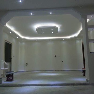 Custom made ceiling with spotlights | Nurenovation