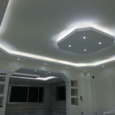 Custom made ceiling with spotlights | Nurenovation