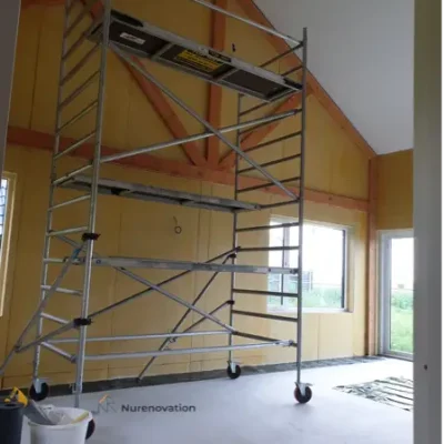 Old yellow wall before renovation | Nurenovation