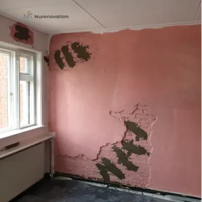 Aardbeving schade versterkt met stalen balken | Nurenovation